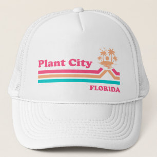 Gorra De Camionero Vintage Plant City Florida