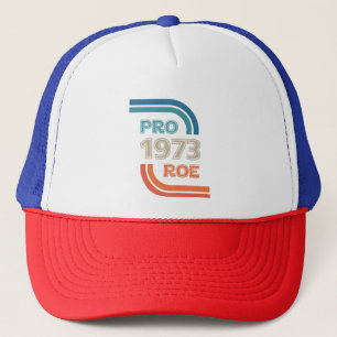 Gorra De Camionero Vintage Pro Roe 1973 , Pro 1973 Roe
