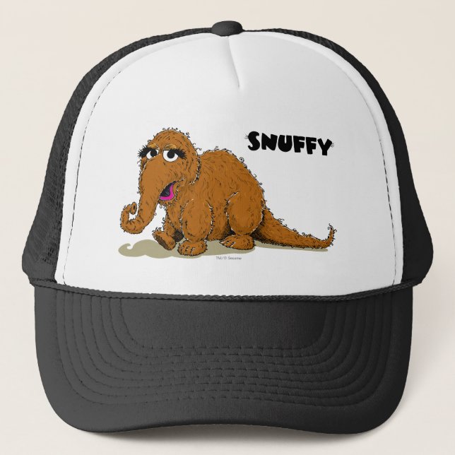Gorra De Camionero Vintage Snuffleupagus (Anverso)