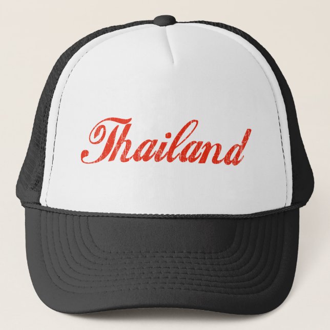 Gorra De Camionero Vintage Tailandia (Anverso)
