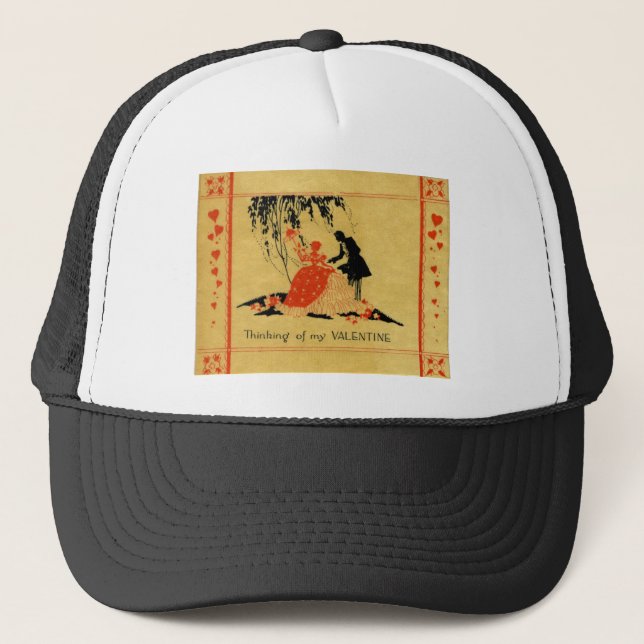 Gorra De Camionero Vintage Valentine (Anverso)