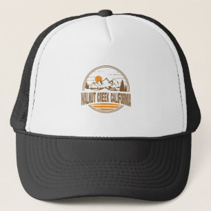 Gorra De Camionero Vintage Walnut Creek California Mountain Senking P