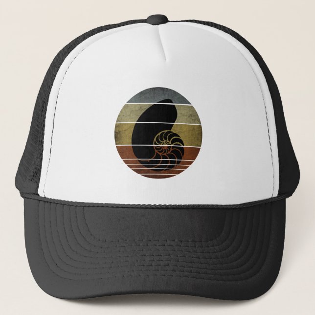 GORRA DE CAMIONERO VINTAJE RÚSTICO NAUTILUS (Anverso)
