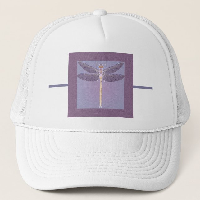 Gorra De Camionero Violet Dragonfly (Anverso)