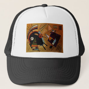 Gorra De Camionero Violeta negra de Kandinsky