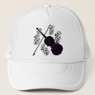 Gorra De Camionero Violín, amor Rockefeller_