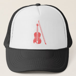 Gorra De Camionero Violín - Rosa tropical
