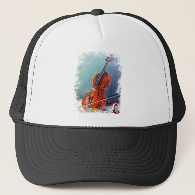 Gorra De Camionero Violín/Violín (Anverso)