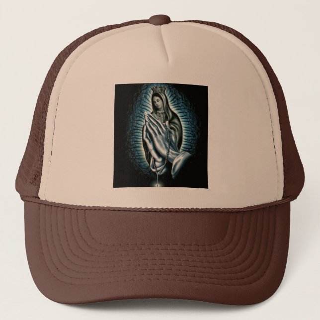 Gorra De Camionero Virgen María bendecido - madre de dios (Anverso)