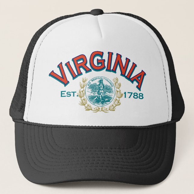 Gorra De Camionero Virginia (Anverso)