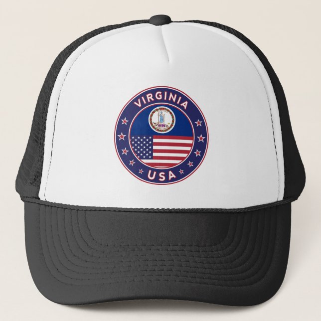 Gorra De Camionero Virginia (Anverso)