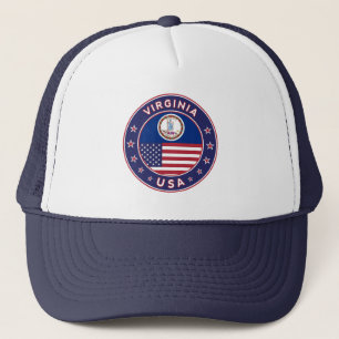 Gorra De Camionero Virginia, camiseta de Virginia, leyenda