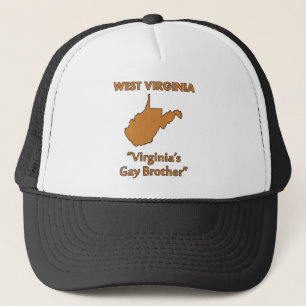 Gorra De Camionero Virginia Occidental - El hermano gay de Virginia