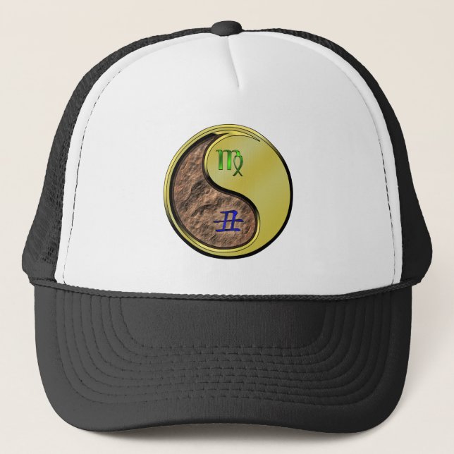 Gorra De Camionero Virgo & Buey de Metal (Anverso)