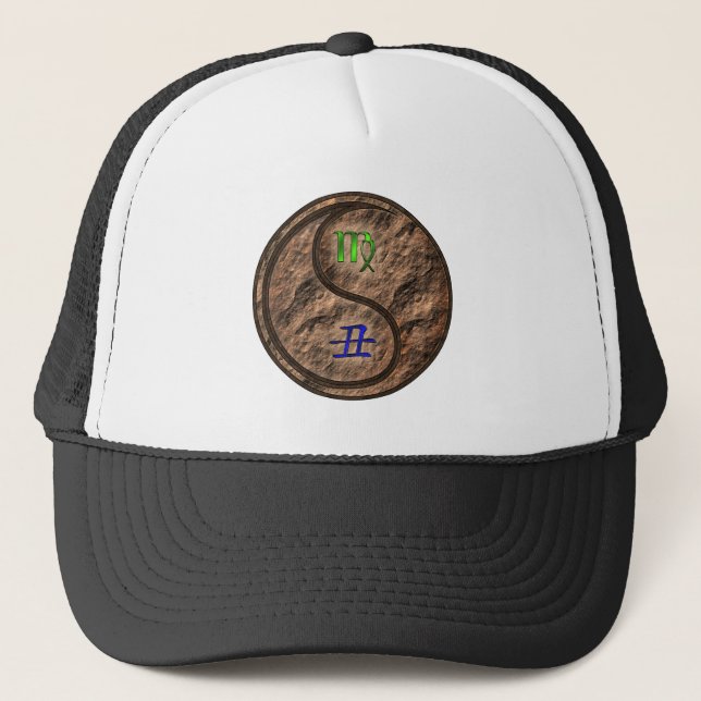 Gorra De Camionero Virgo & Buey de Tierra (Anverso)