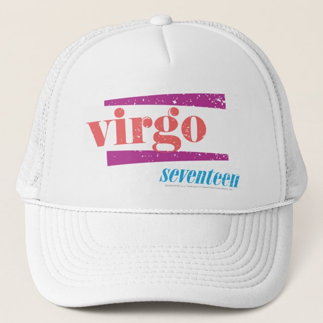 Gorra De Camionero Virgo LtPink (Anverso)