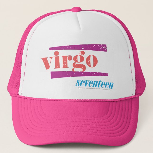 Gorra De Camionero Virgo LtPink (Anverso)