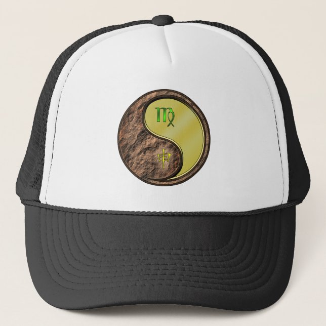 Gorra De Camionero Virgo & Mono Metal (Anverso)
