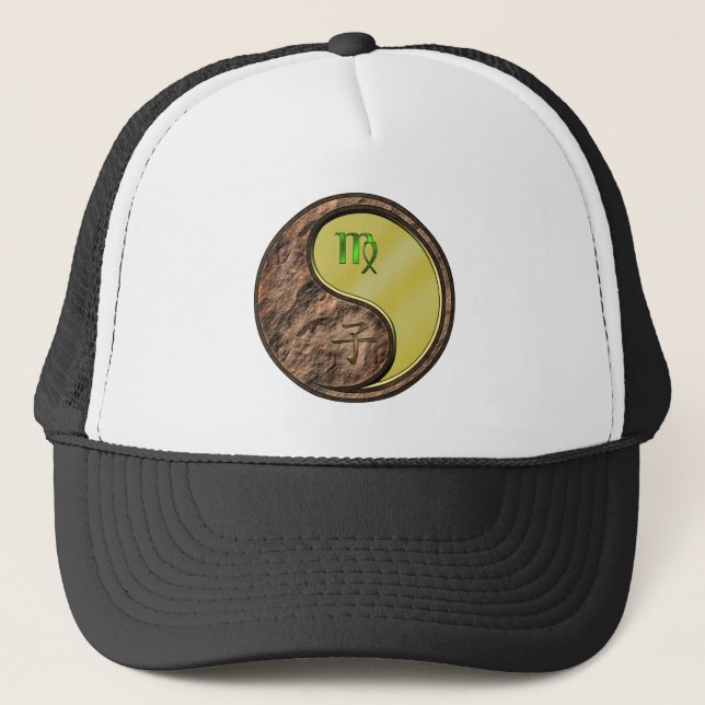 Gorra De Camionero Virgo & Rata de Metal (Anverso)