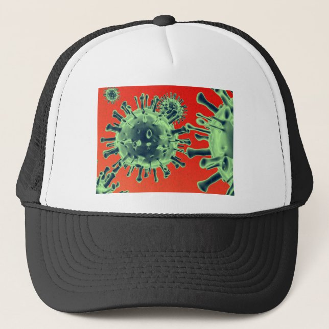 Gorra De Camionero Virus (Anverso)