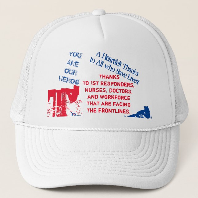 GORRA DE CAMIONERO VIRUS CORONA (Anverso)