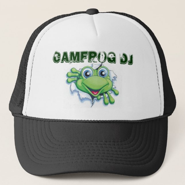 Gorra De Camionero Visera Camfrog Dj (Anverso)