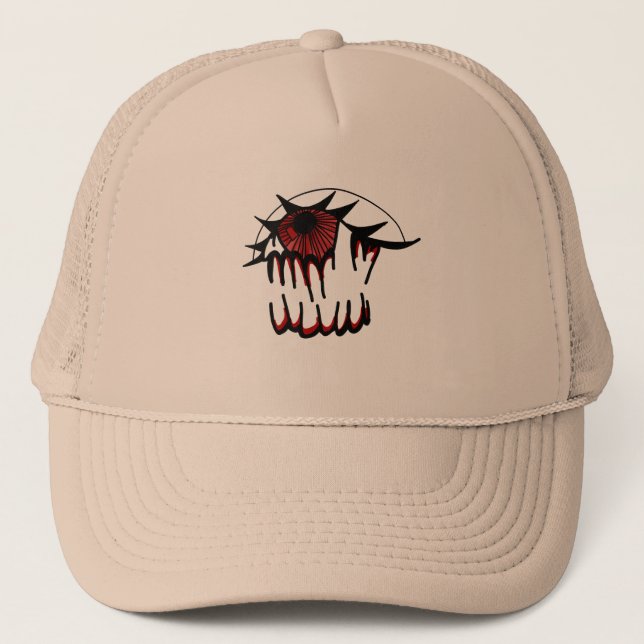 Gorra De Camionero Visión de captura de sangre (Anverso)