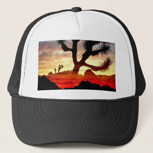 Gorra De Camionero visión del cactus (Anverso)