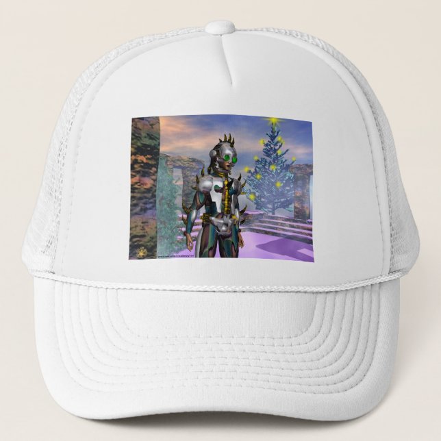 GORRA DE CAMIONERO VÍSPERA DE CIBORG DE AÑO NUEVO (Anverso)