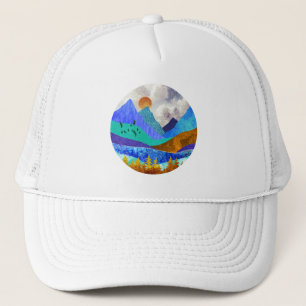 Gorra De Camionero Vista de montaña
