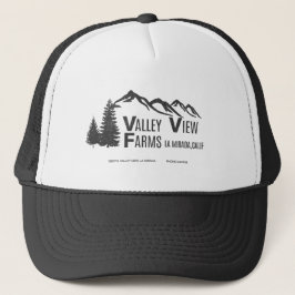 Gorra De Camionero Vista del Valle Granjas La Mirada
