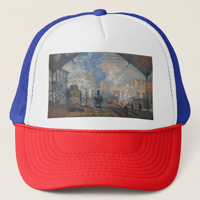 Gorra De Camionero Vista exterior de la estación Claude Monet - Saint (Anverso)