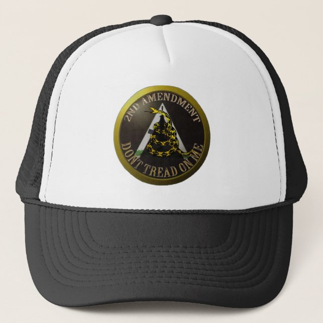 Gorra De Camionero Vistas/Molon Labe del hierro (Anverso)