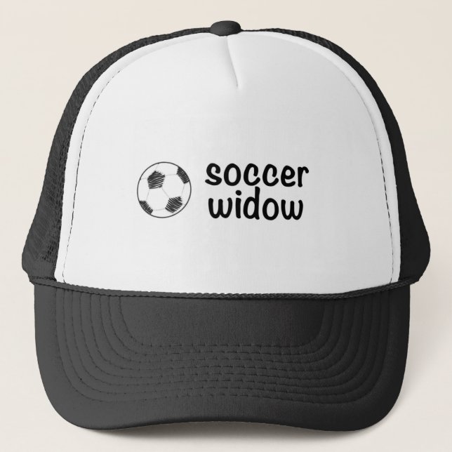 Gorra De Camionero Viuda del fútbol (Anverso)