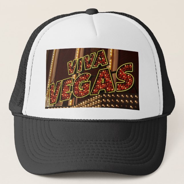Gorra De Camionero Viva Las Vegas (Anverso)