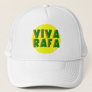 Gorra De Camionero VIVA RAFA con la pelota de tenis