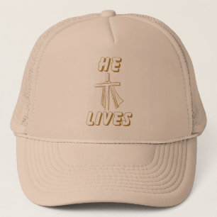 Gorra De Camionero Vive Inspiradora cita cristiana basada en la fe