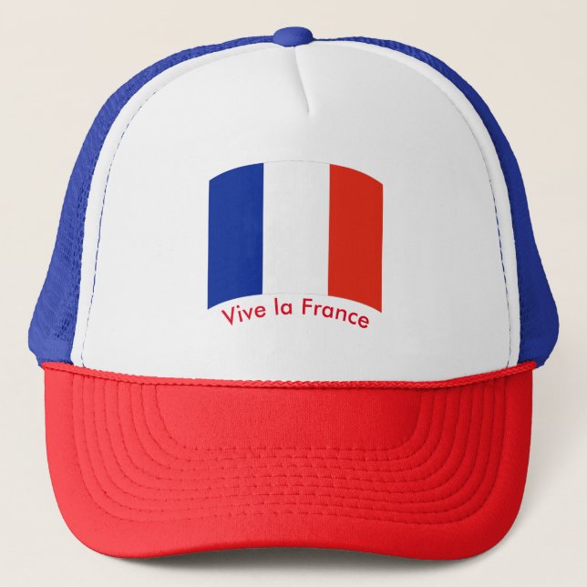 Gorra De Camionero Vive la Francia (Anverso)