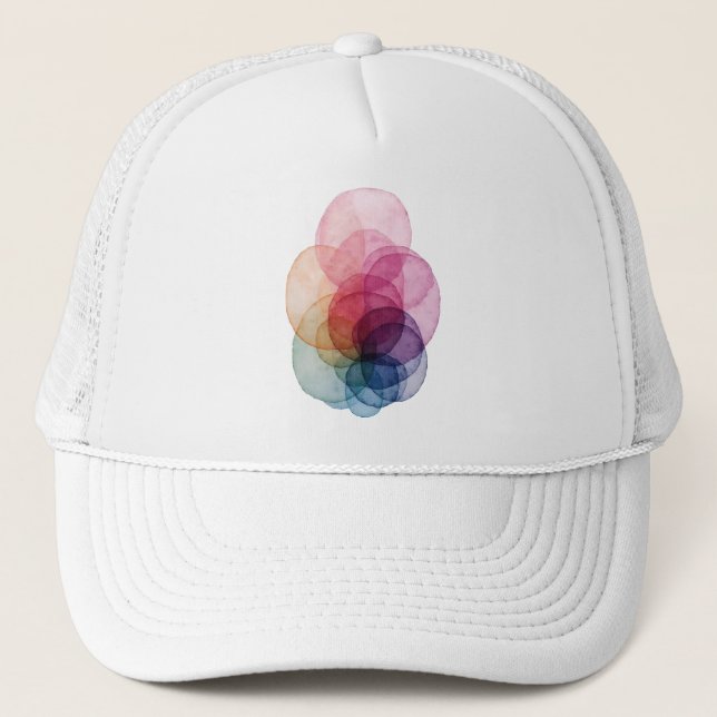 Gorra De Camionero Vivid Overlap V01  (Anverso)