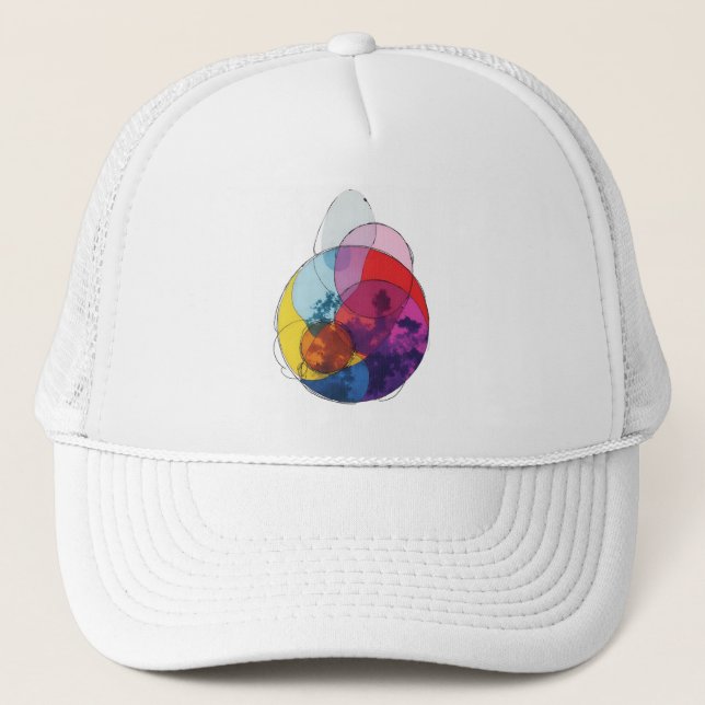 Gorra De Camionero Vivid Overlap V03 (Anverso)