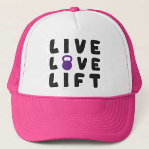 Gorra De Camionero Vivir, amar, liberar el gimnasio