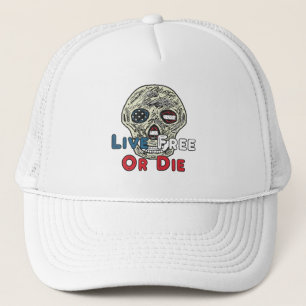 Gorra De Camionero Vivir Libre O Morir