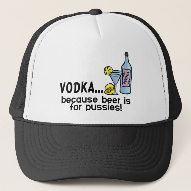 Gorra De Camionero Vodka (Anverso)