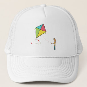 Gorra De Camionero Volando de cometas