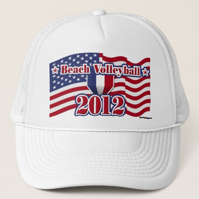 Gorra De Camionero Voleibol de playa 2012 (Anverso)