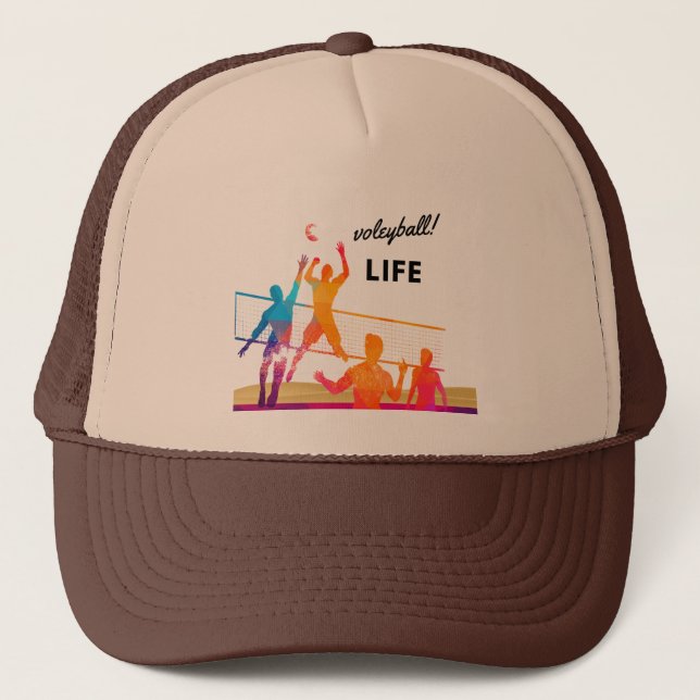 Gorra De Camionero Voleibol Laife (Anverso)