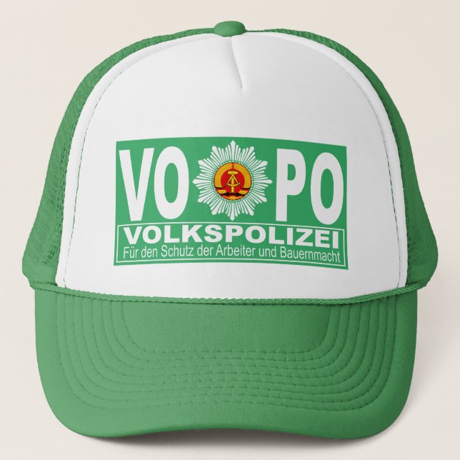 GORRA DE CAMIONERO VOLKSPOLIZEI (Anverso)