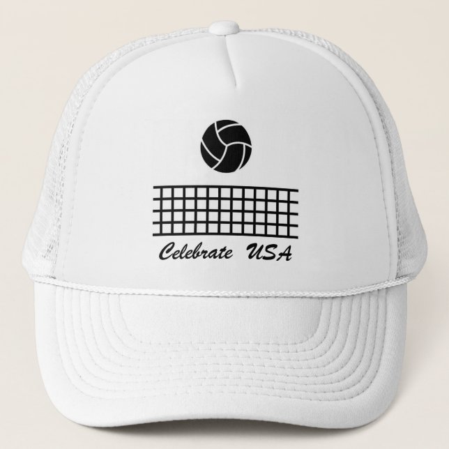 Gorra De Camionero Volley - (Anverso)