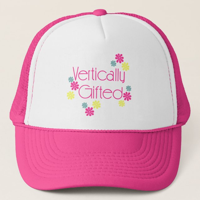 Gorra De Camionero VolleyChick verticalmente dotado (Anverso)