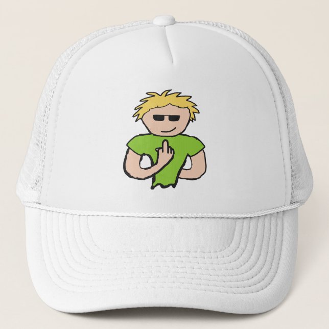 Gorra De Camionero Voltear El Pájaro (Anverso)